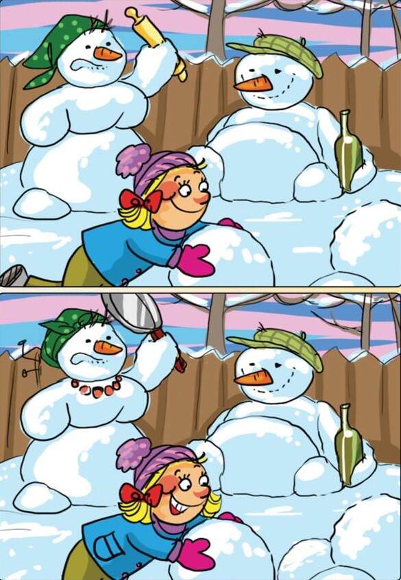 With only 11 seconds on the clock, can you spot the 10 differences?