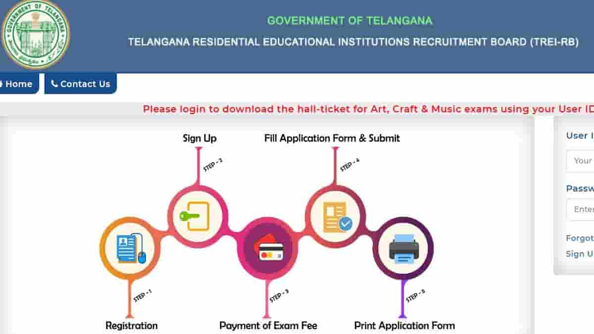 TREIRB Gurukulam Hall Ticket 2023 OUT: Download TGT, PGT Admit Card @treirb.telangana.gov.in