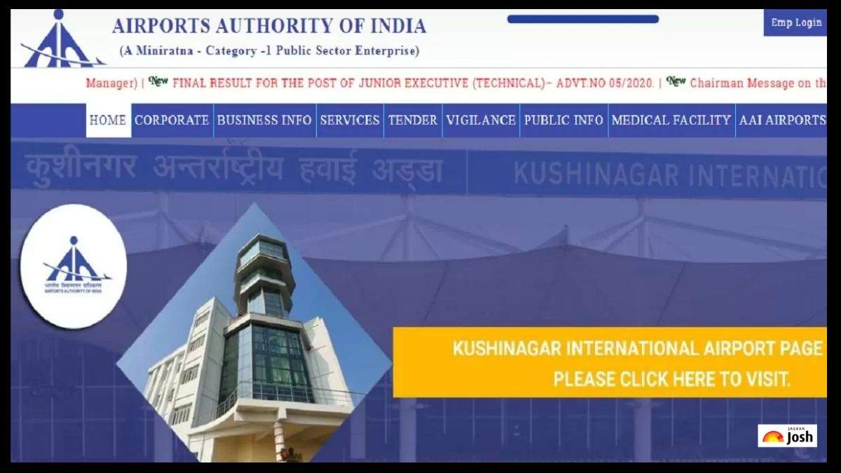 AAI Recruitment 2023 Notification: जूनियर और सीनियर असिस्टेंट सहित अन्य पदों पर निकली भर्ती, यहां देखें आवेदन प्रक्रिया और अन्य डिटेल 
