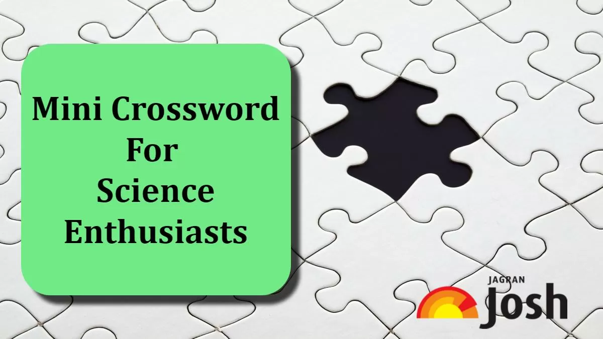 Solve This Chemistry Mini Crossword Puzzle And Check How Genius You Are