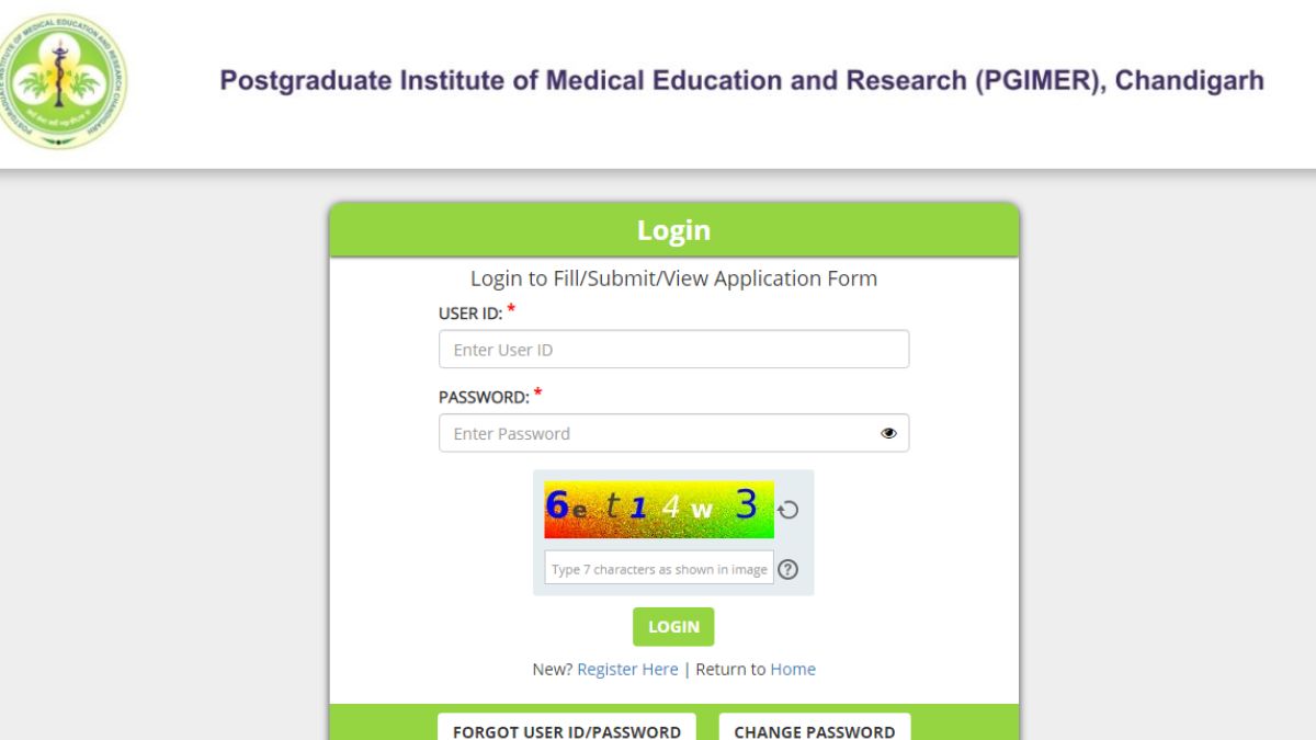 PGIMER BSc Nursing Admit Card 2023 