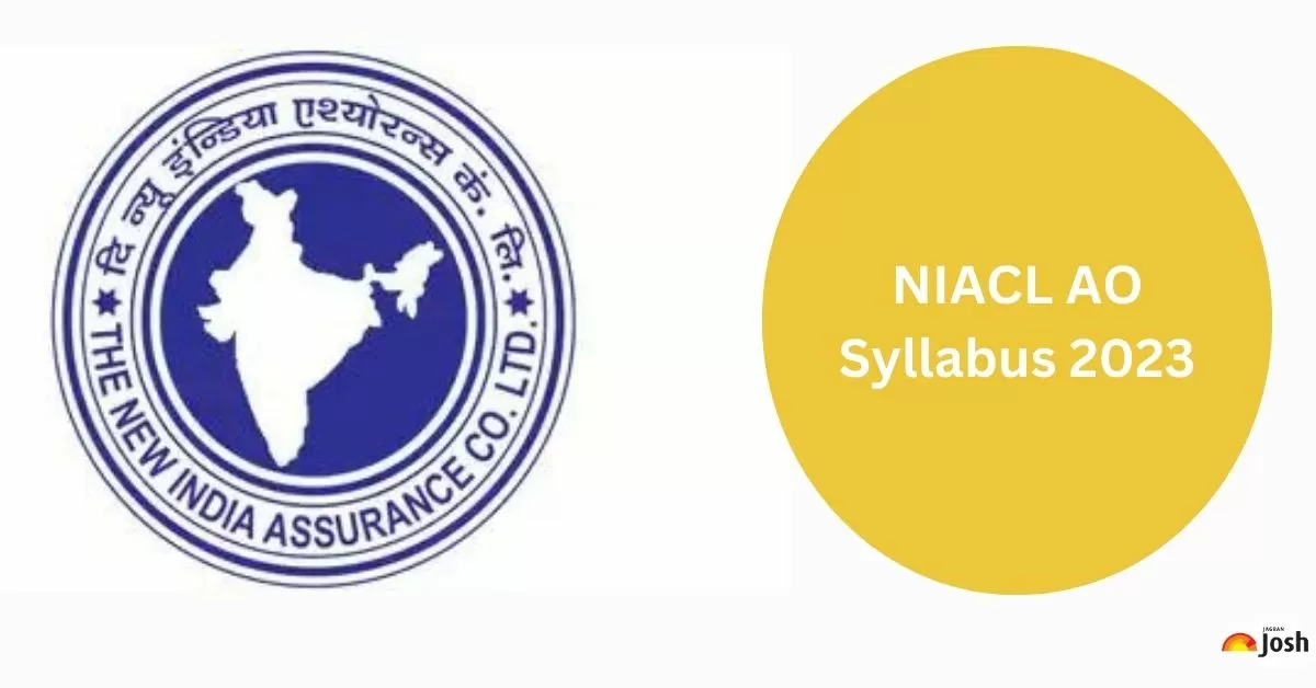 New India Assurance Company Limited Syllabus 2023