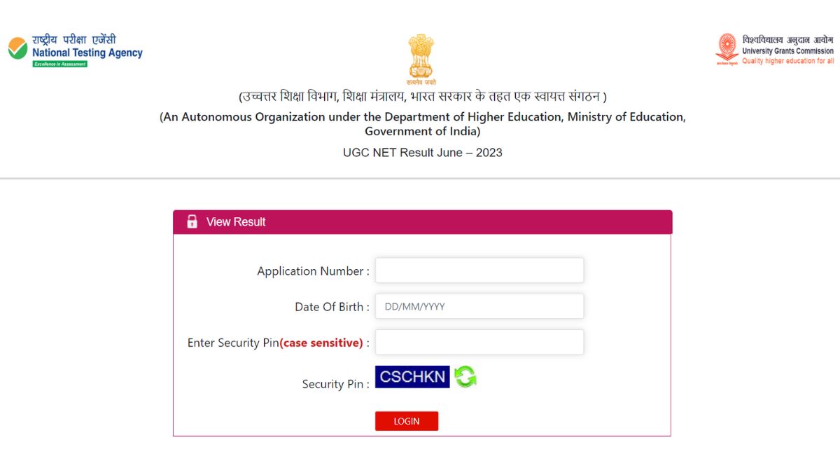 UGC NET Result 2023 OUT at ugcnet.nta.nic.in