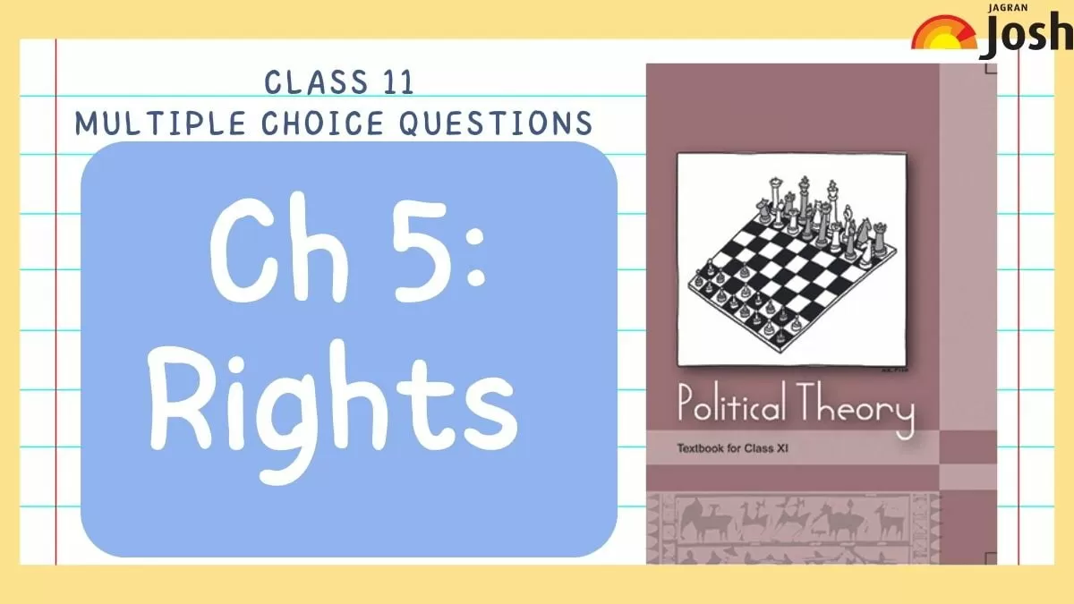 Class 11 MCQs of NCERT Political Theory Chapter 5 - Rights, Political Science, CBSE 2023