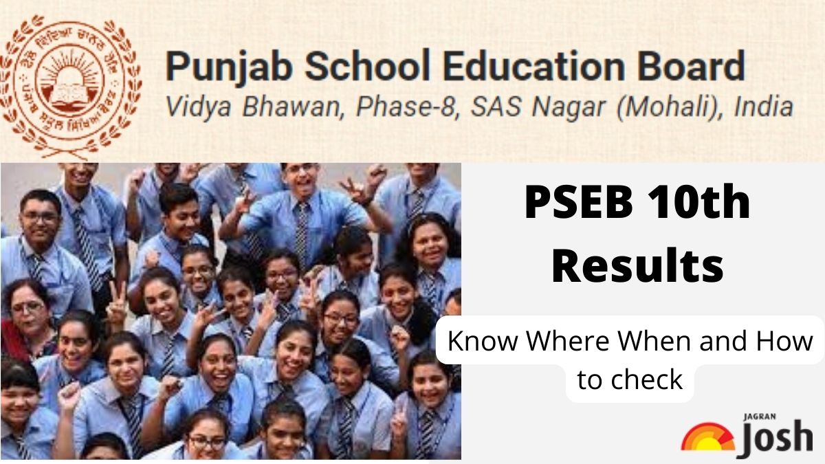 PSEB 10th Result 2022 declared LIVE Updates: Punjab Board Class