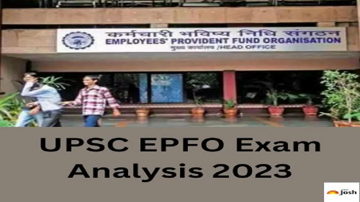 UPSC EPFO Exam Analysis