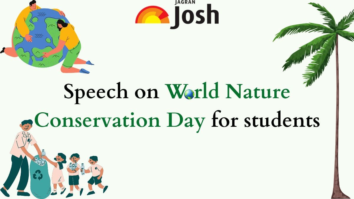 short speech on world nature conservation day