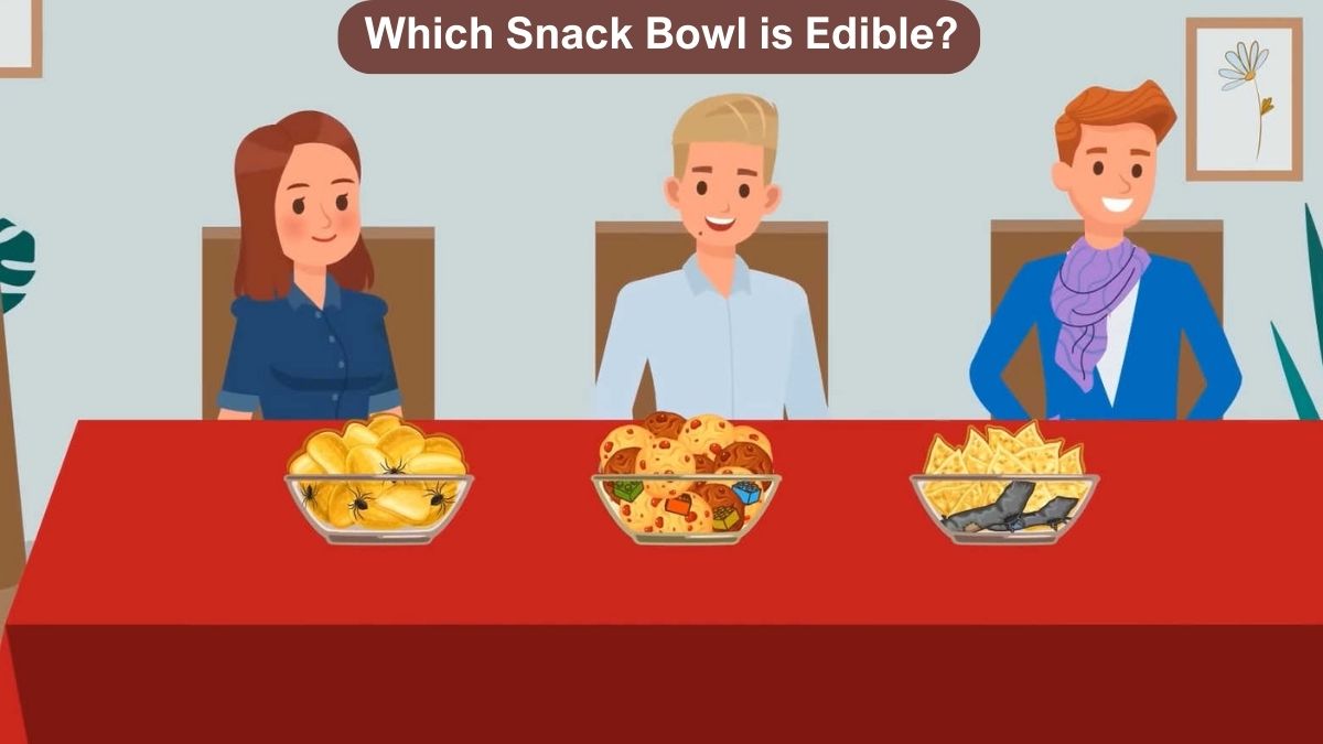 Brain Teaser to Test Your Intelligence: Find the Edible Snack Bowl in 5 Seconds!