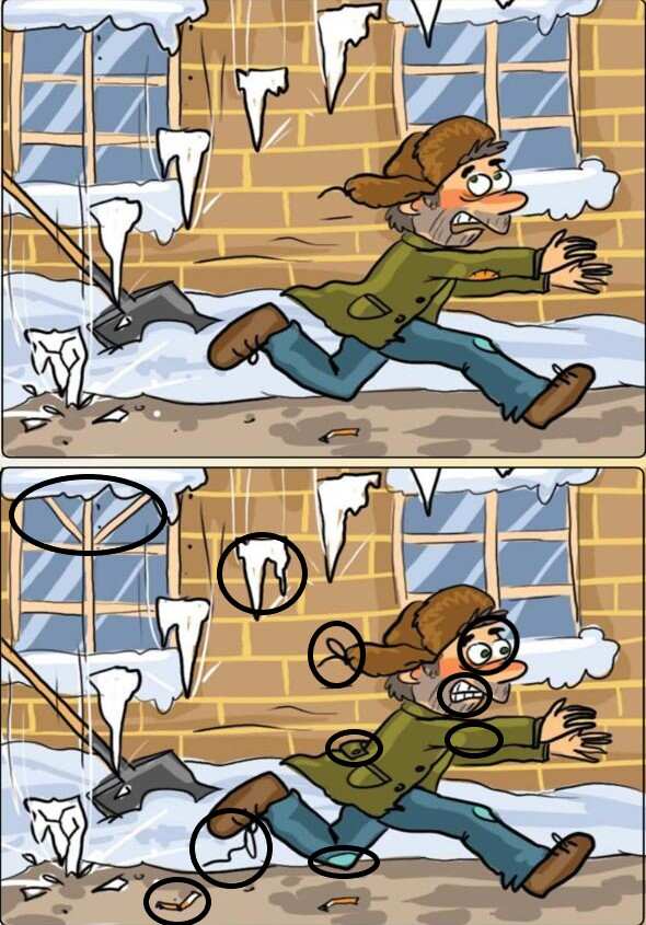 Spot 10 Differences In 9 Seconds