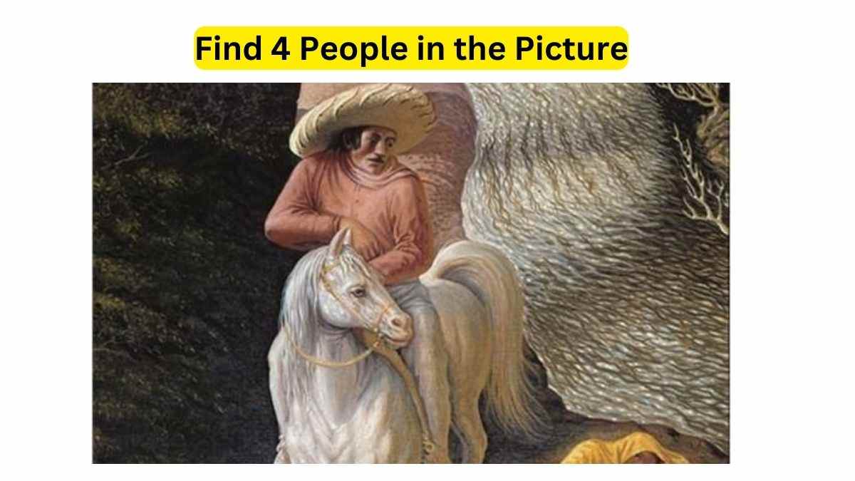 Only A Mastermind Can Find The 4th Human Hidden In The Optical Illusion Test. You Just Have 21 Seconds Left!