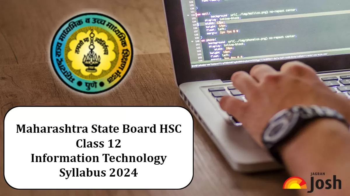 Maharashtra State Board HSC Information Technology Syllabus 2024 Download  PDF