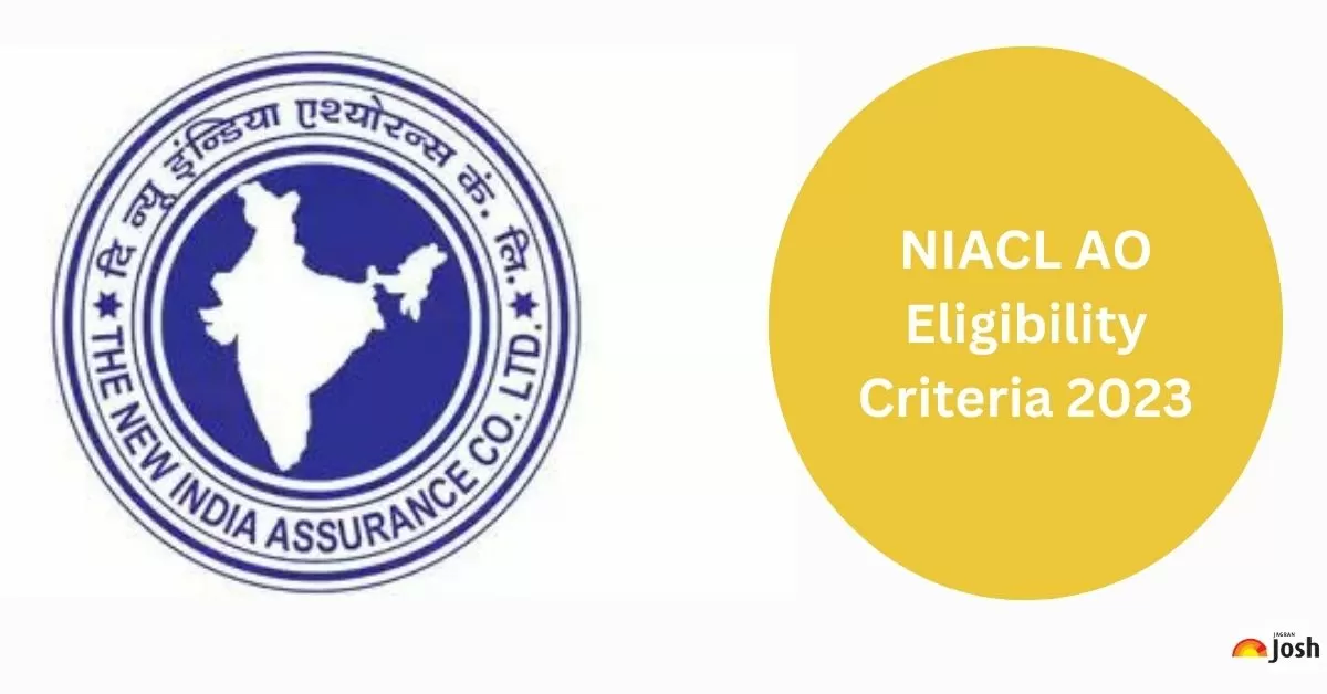 Get all the details for NIACL Eligibility Criteria Educational Qualification and More
