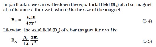 CBSE 12th Physics Chapter 5 Magnetism and Matter Class 12 Notes    