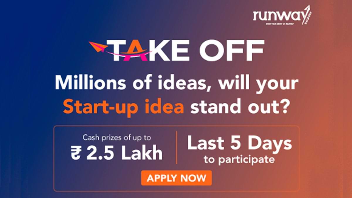 With UPES Runway, Here’s Your Chance to Win INR 2.5 Lakh for Your Startup Idea