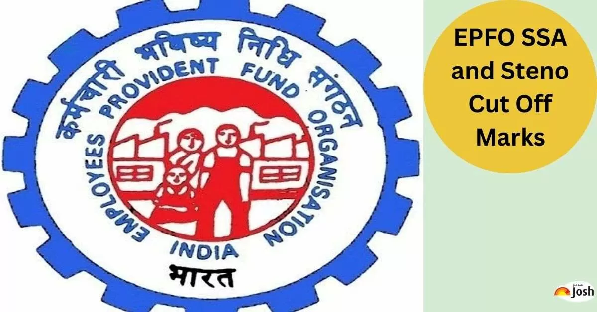 EPFO SSA and Steno Cut Off Marks