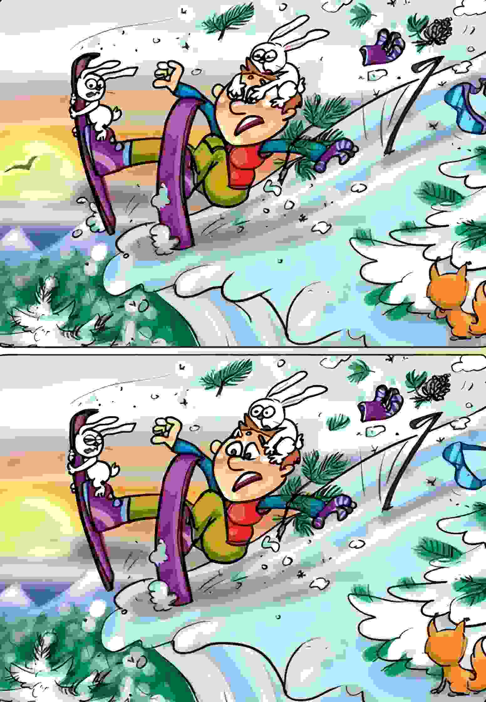 9 Differences in 23 Seconds