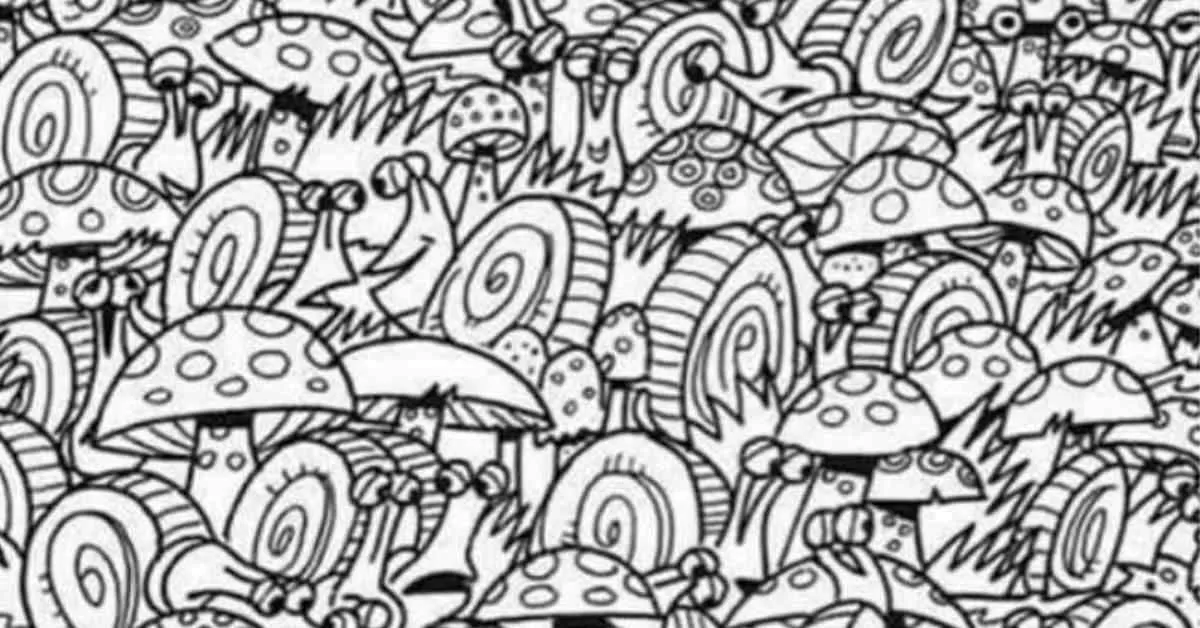 Optical Illusion IQ Test: Can You Find a Snail in this Image in 12 Seconds?  - News