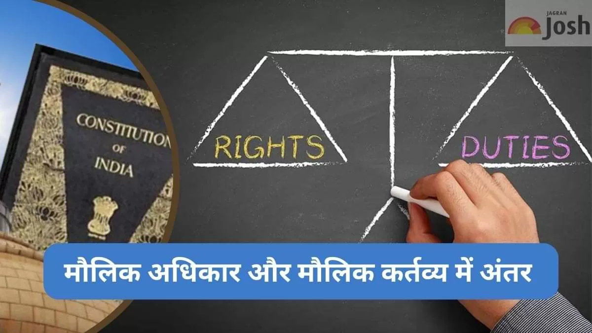 मौलिक अधिकार और मौलिक कर्तव्य में क्या है अंतर