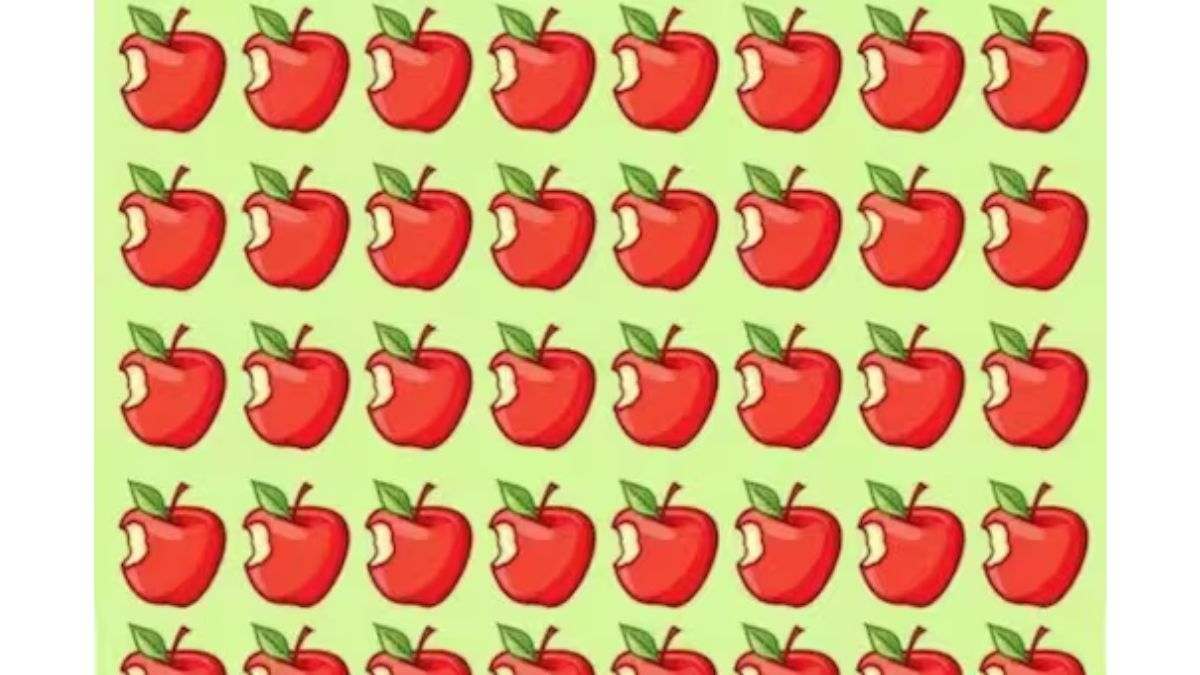 Only 1% With Super Vision Can Spot The Fake Apple In The Picture Puzzle ...