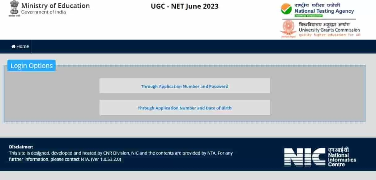 UGC NET Answer Key 2023