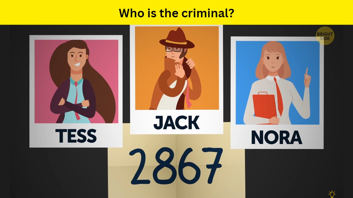 You are smarter than Sherlock if you can catch the criminal in 7 seconds!