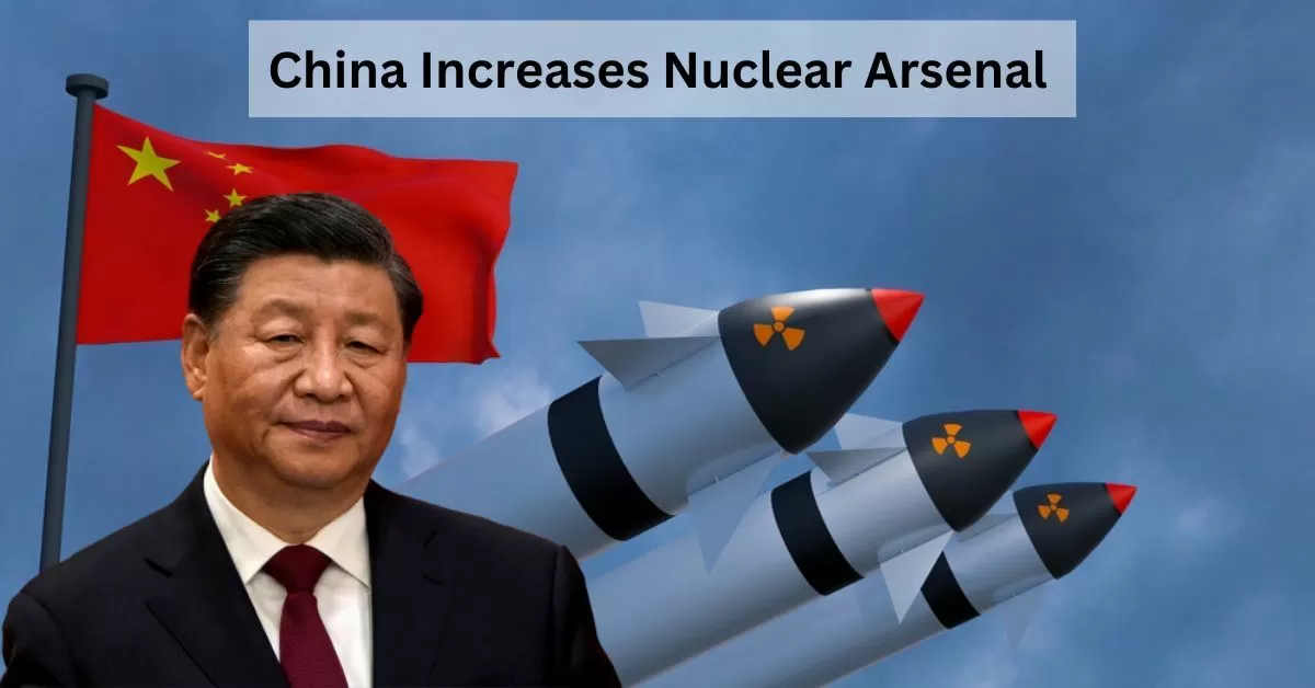 China's increased nuclear warheads
