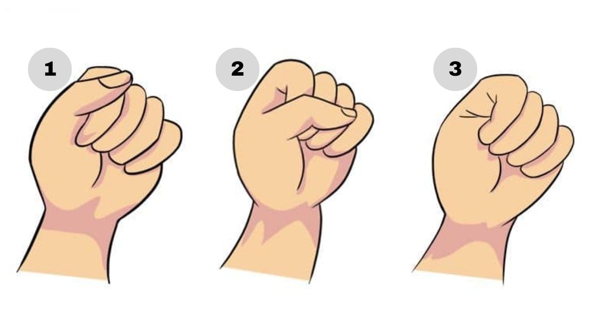 Fist Personality Test: The way you make a fist reveals your true