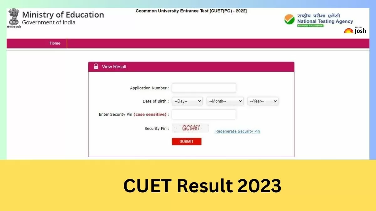 CUET UG परिणाम 2023 Out: यूईटी यूजी परिणाम 2023 जारी, इस लिंक से करें चेक 
