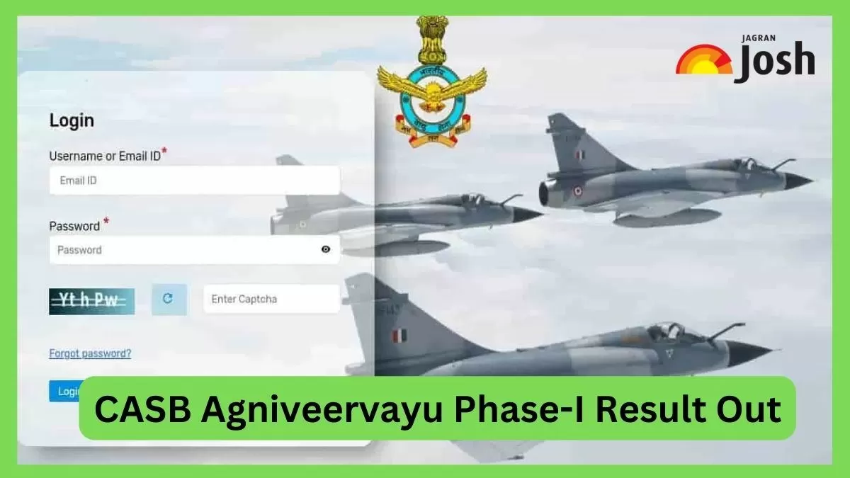 CSAB Indian Air Force Agniveer Vayu Result 2023 oUT