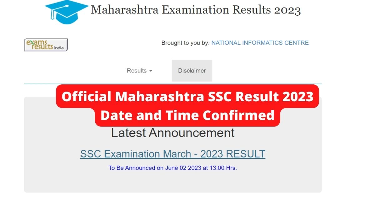Official Maharashtra SSC Result 2023 Date and Time Confirmed, Download Maha Class 10th Marksheet at mahresult.nic.in