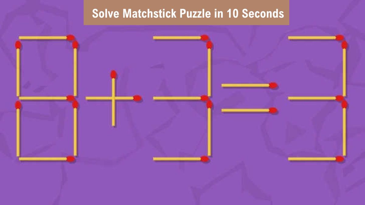 Matchstick puzzles with answers to improve your brain 