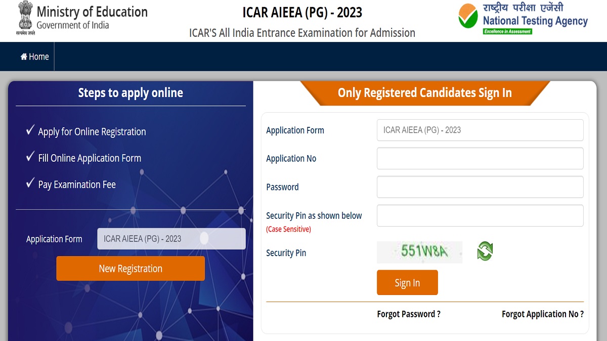 ICAR AIEEA 2023 applications extended