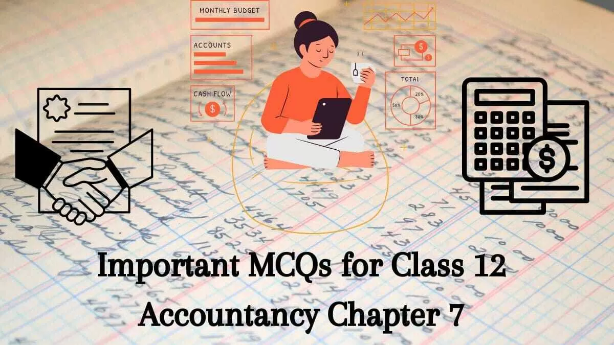 MCQs For CBSE Class 12 Accountancy Chapter 7 Financial Statements Of ...