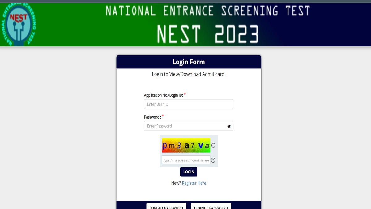 Nest 2023 Admit Card Released Get Direct Link Here Education News