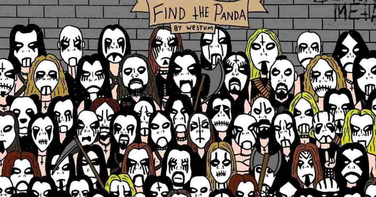 Unmasking the Hidden Panda: A Mesmerizing Optical Illusion
