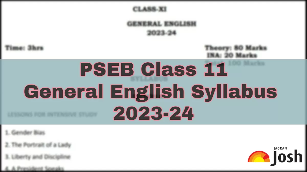 class 11 english sample paper 2023 24 pseb