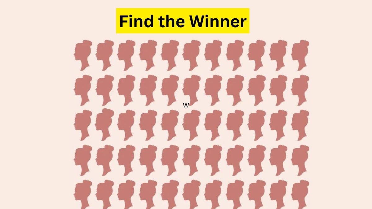 Winner of the Big Bun Lady Competition is hidden in the image. 7 Seconds to solve this Odd One Out Puzzle!