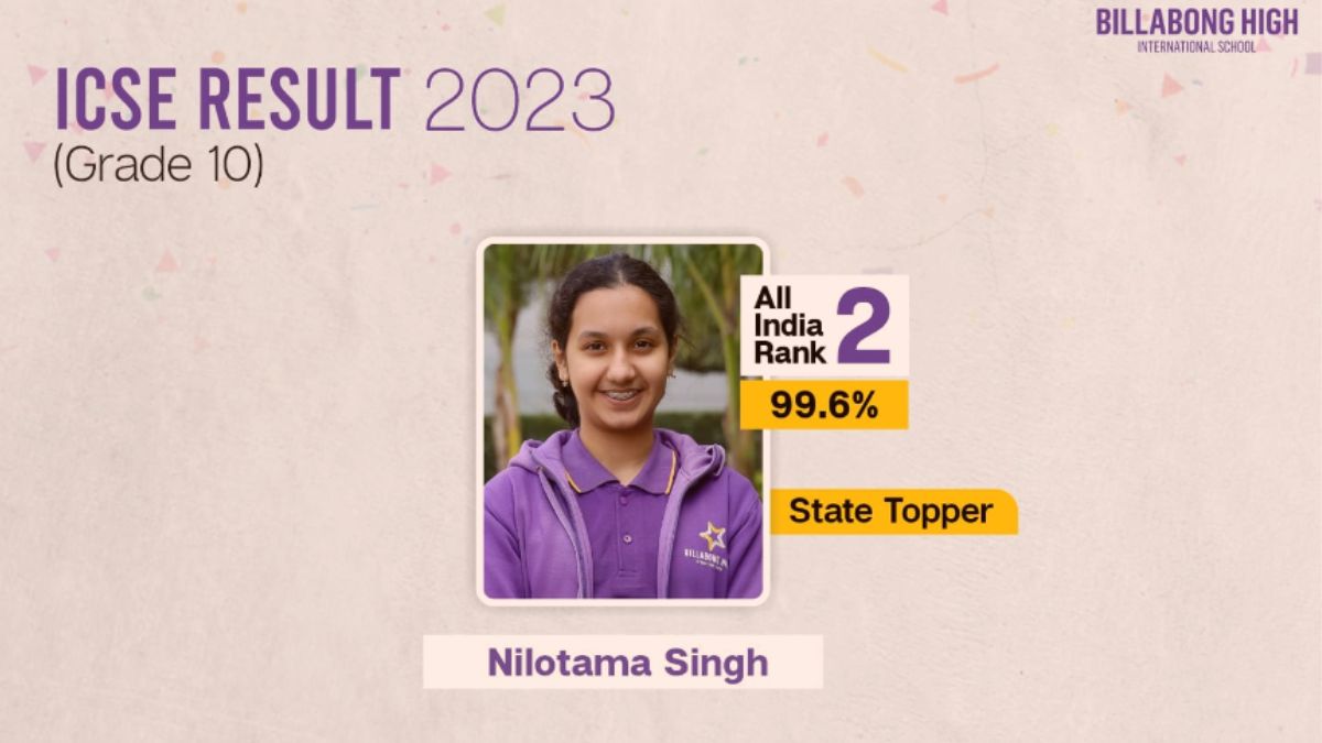 ICSE Class 10 Topper 2023 In Conversation with Nilotama Singh, AIR 2