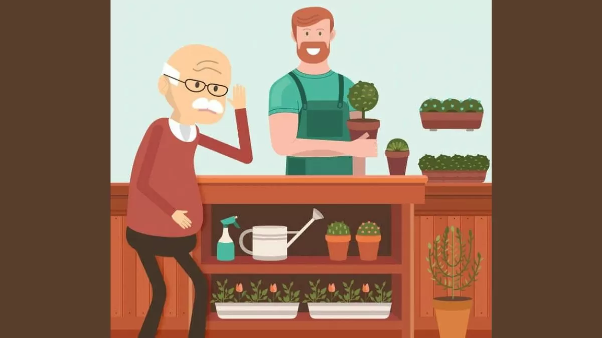 Solve deaf man and florist brain teaser in 9 seconds