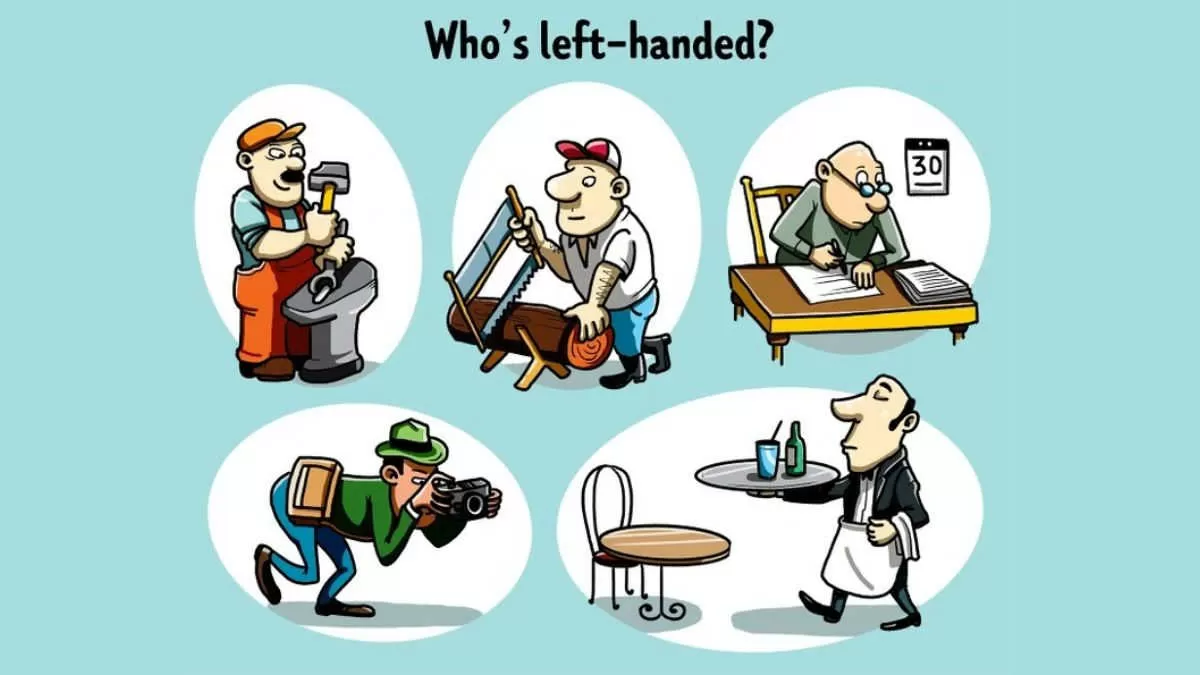 Find Who's Left Handed in 8 Seconds