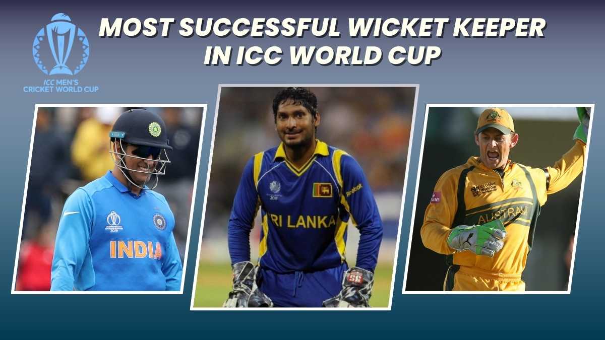 World Cup Most Successful Wicket Keepers 1 Kumar Sangakkara, 2 Adam