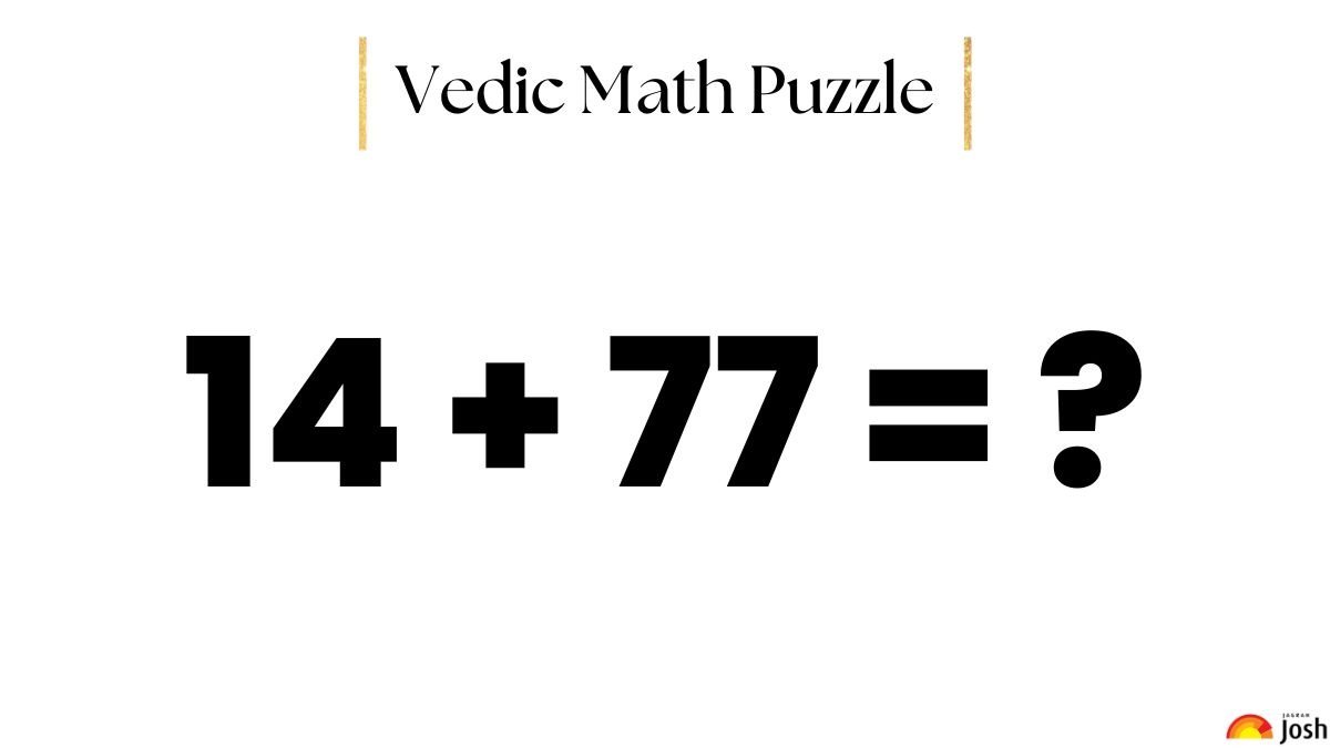 what is the vedic math equation?
