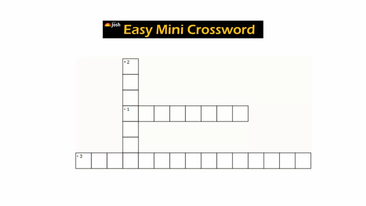 Mini Crossword with Answers
