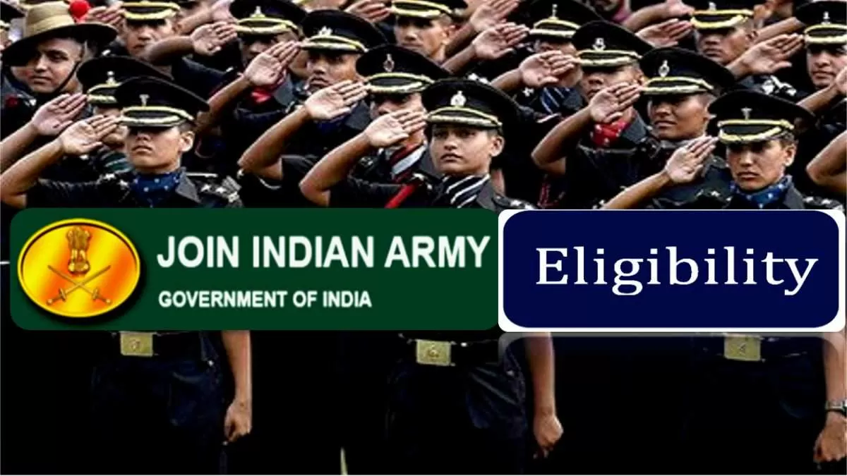 Indian Army SSC Recruitment 2023 Eligibility Criteria