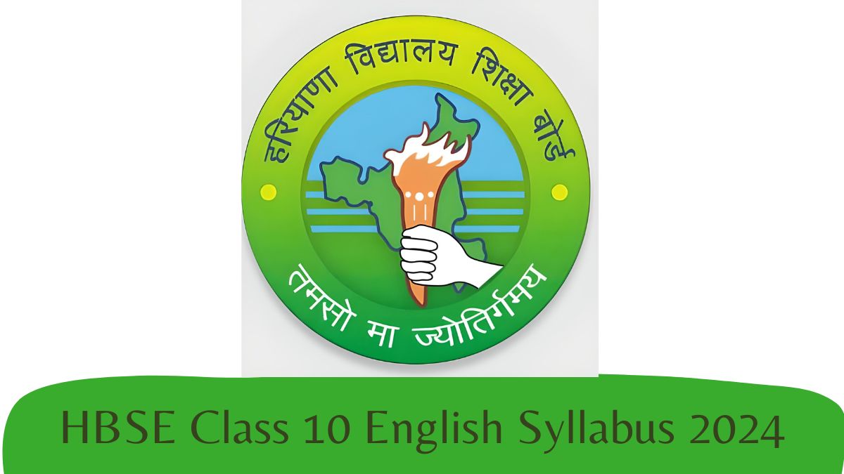 Download HBSE Class 10 English Syllabus 2024 