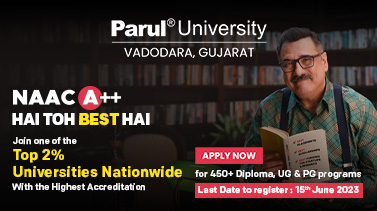 Parul University Admissions Open