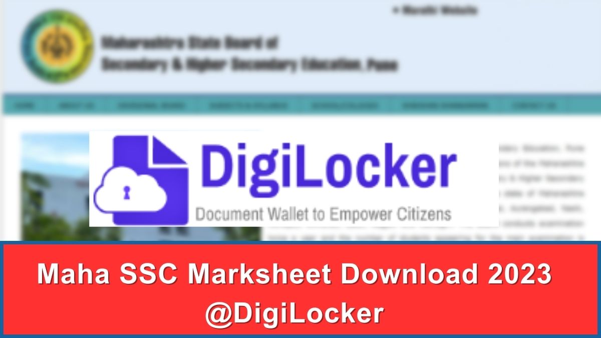 Maharashtra Board 10th Result 2023 How to Check and Download SSC