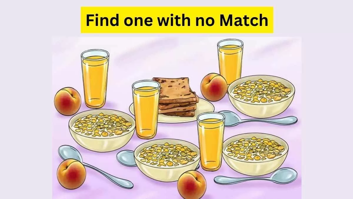 Do you see an object with no match?