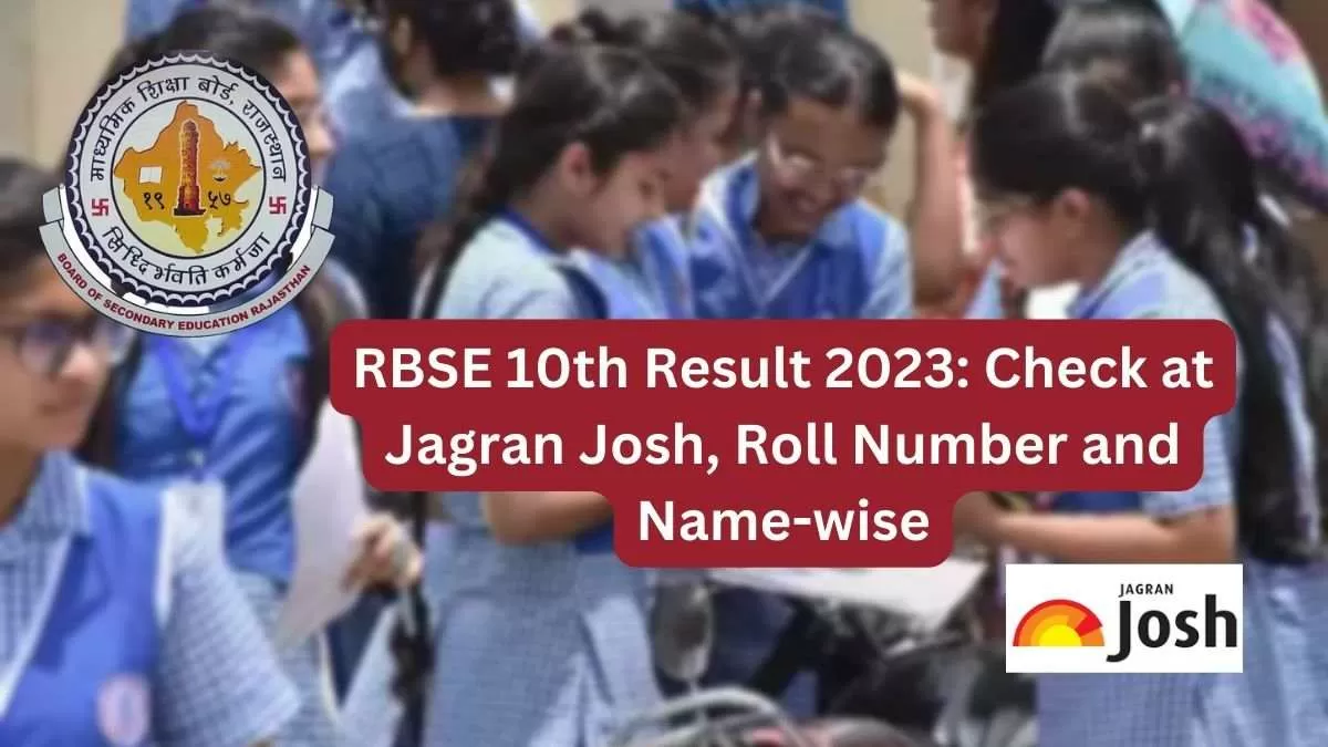 Rajasthan Board 10th Result 2023