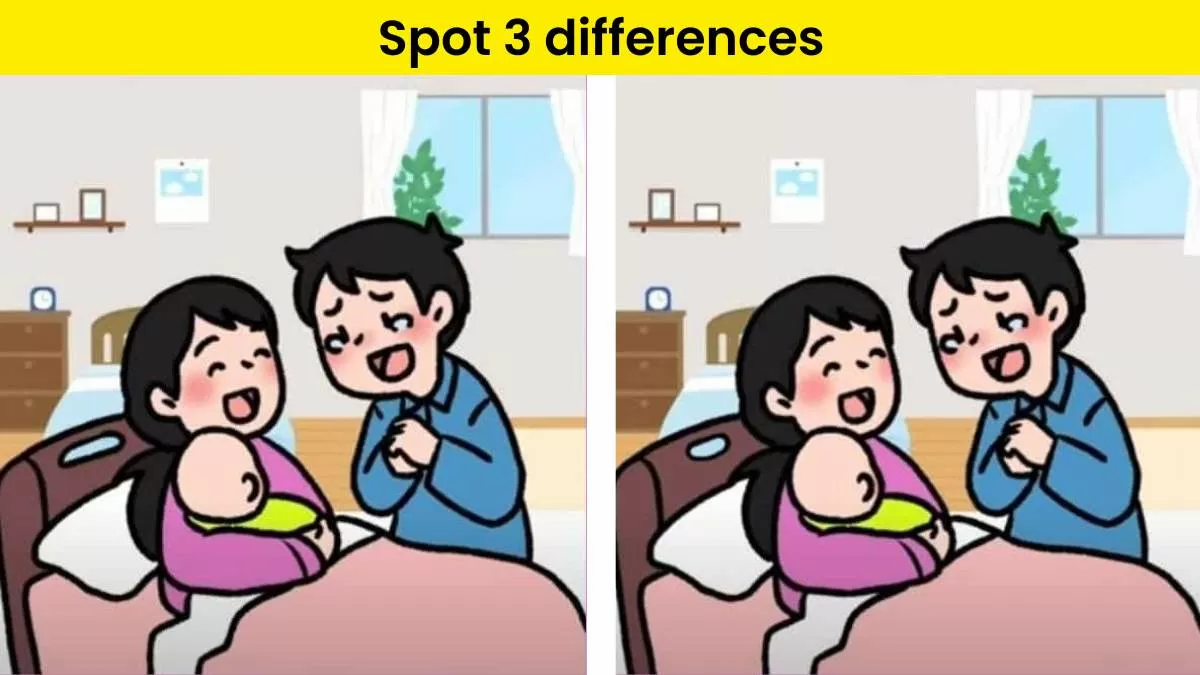 Spot the Difference- Spot 3 differences in 12 seconds
